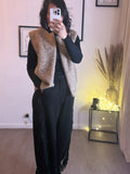 Pantalon à franges