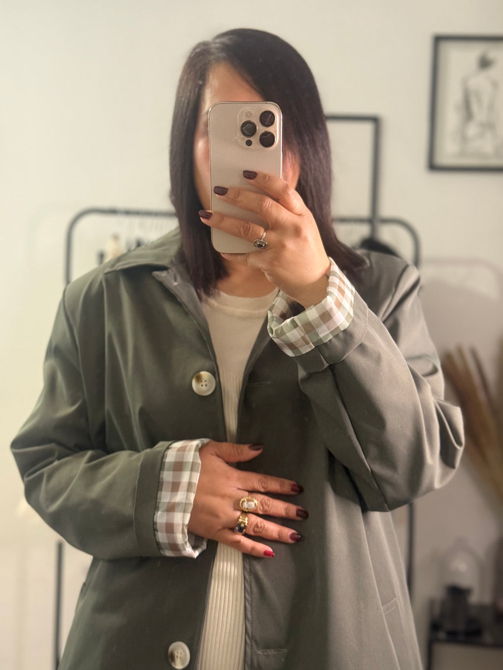 Trench mi-long
