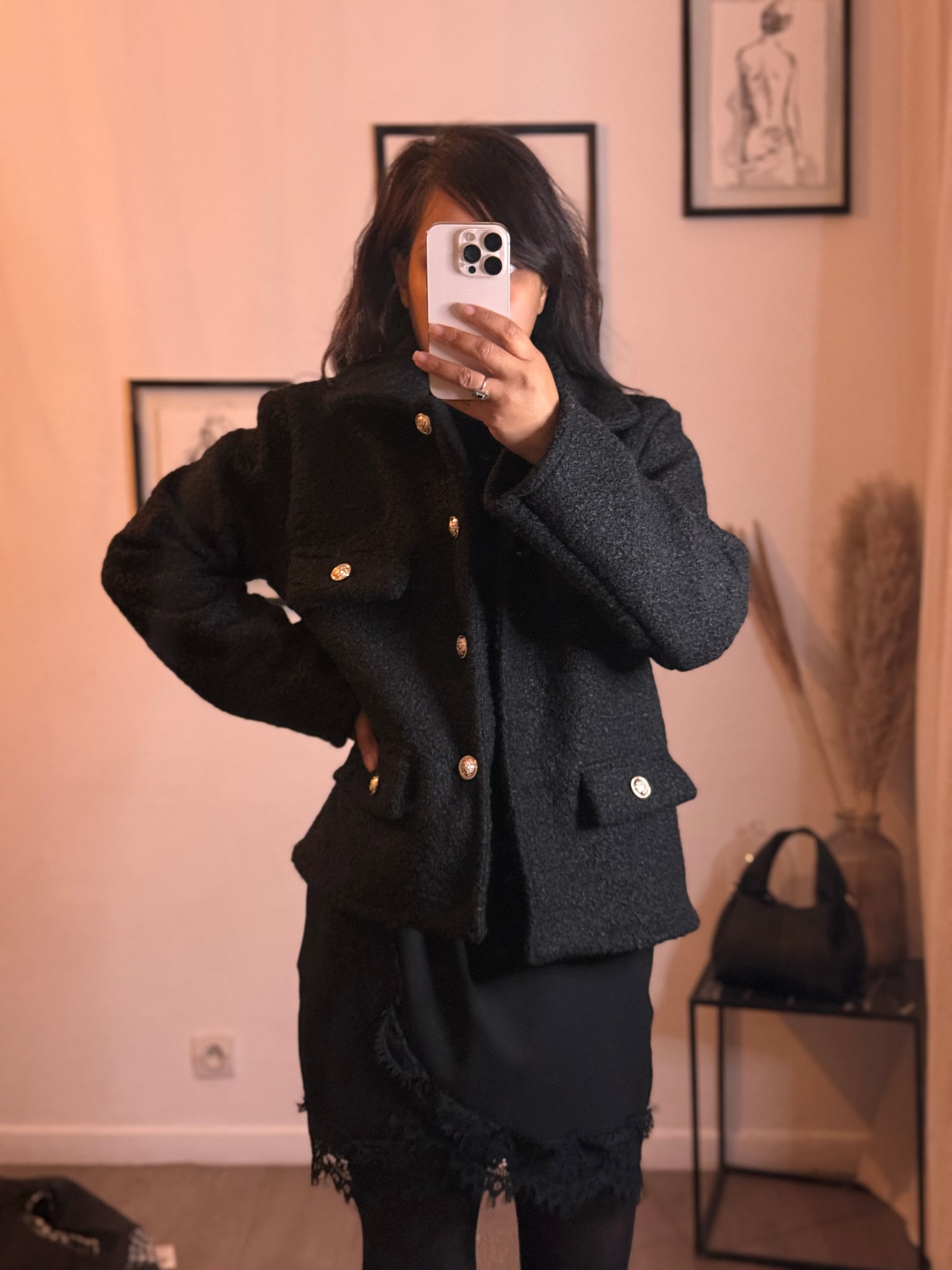 Veste petite bouclette