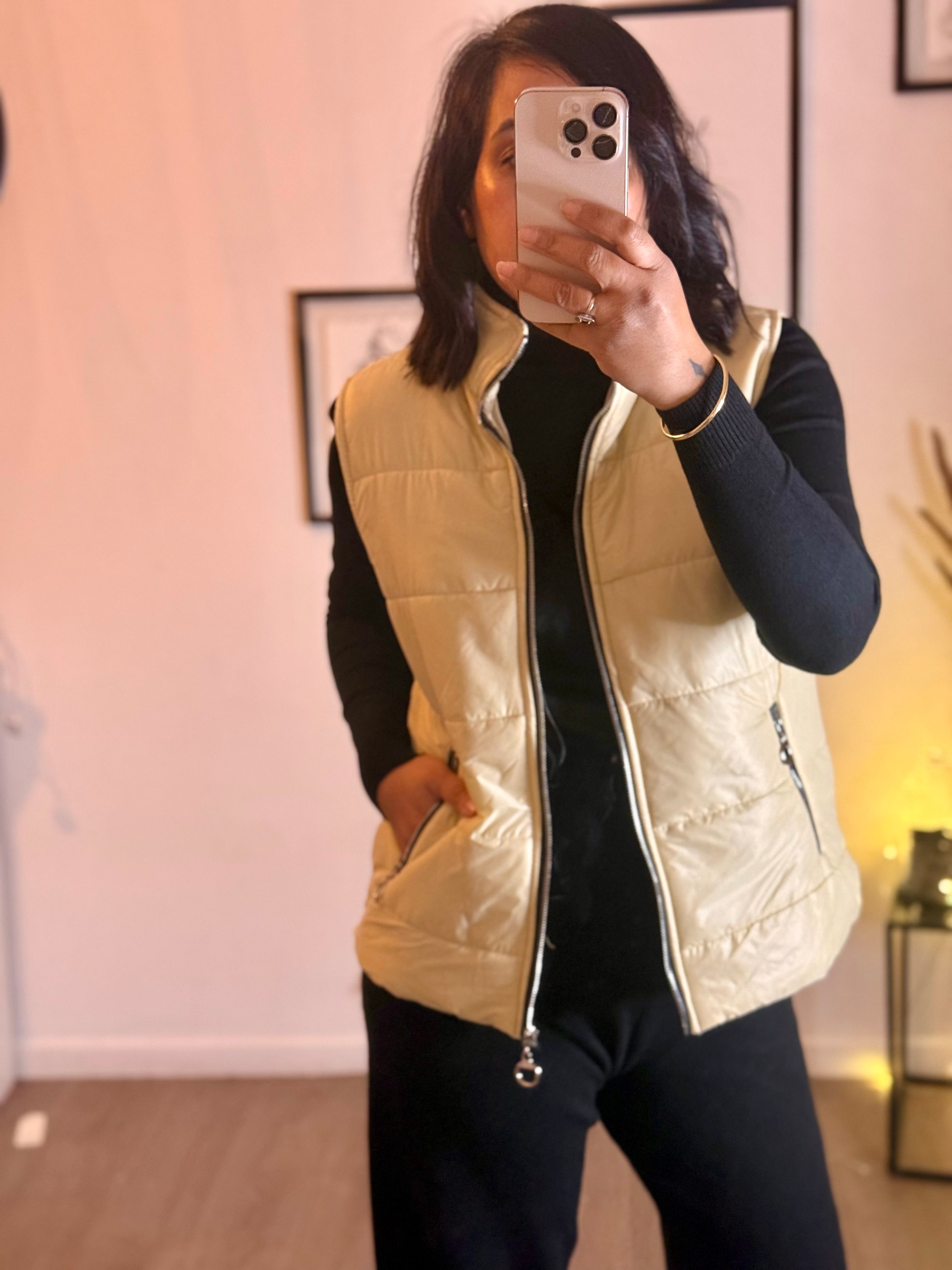 Doudoune sans manches fine