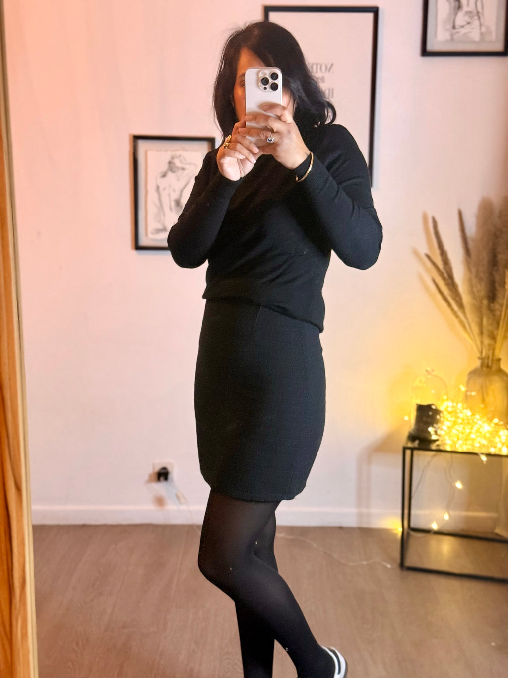 Pull fin col roulé