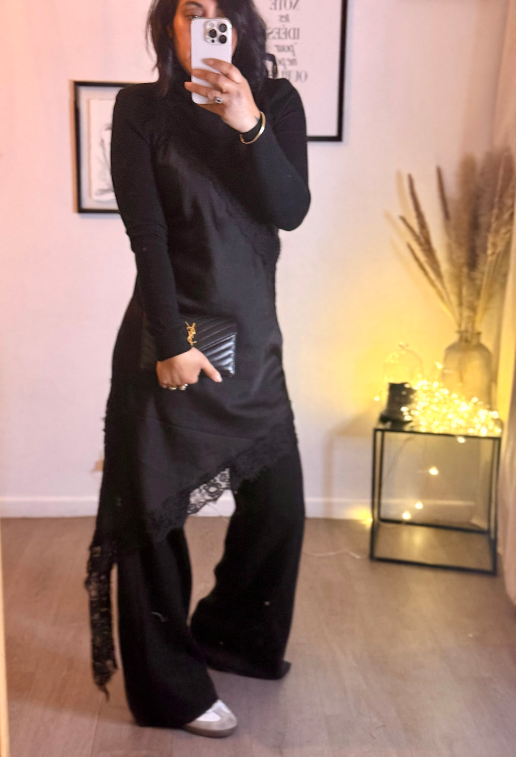 Robe nuisette dentelle