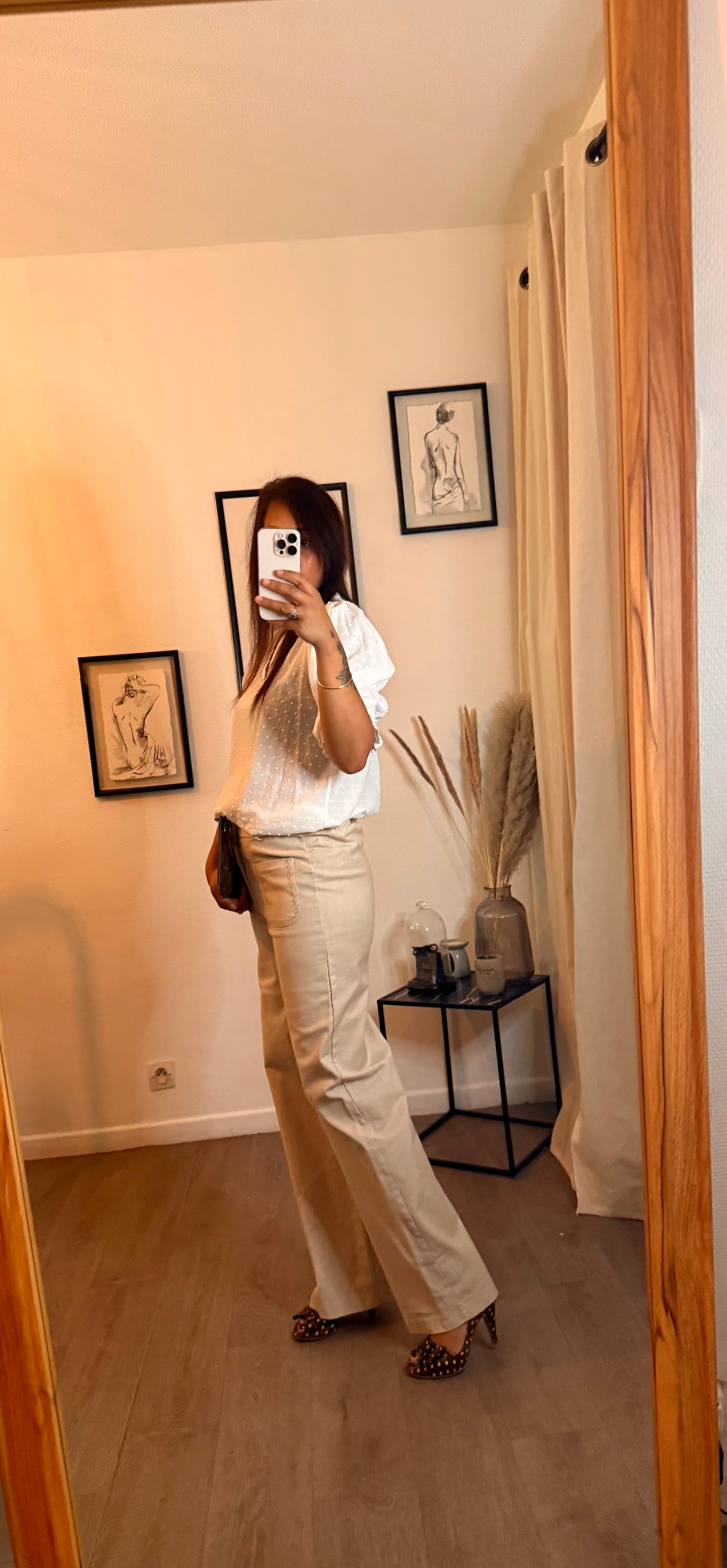 Pantalon beige